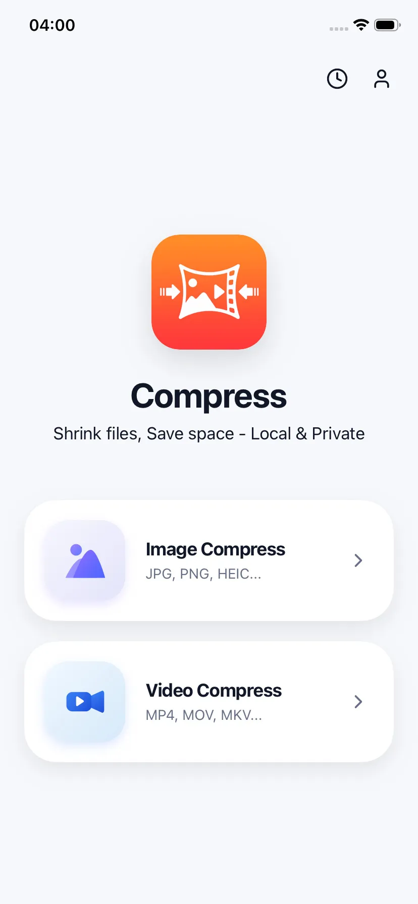 Pick a video from your camera roll
